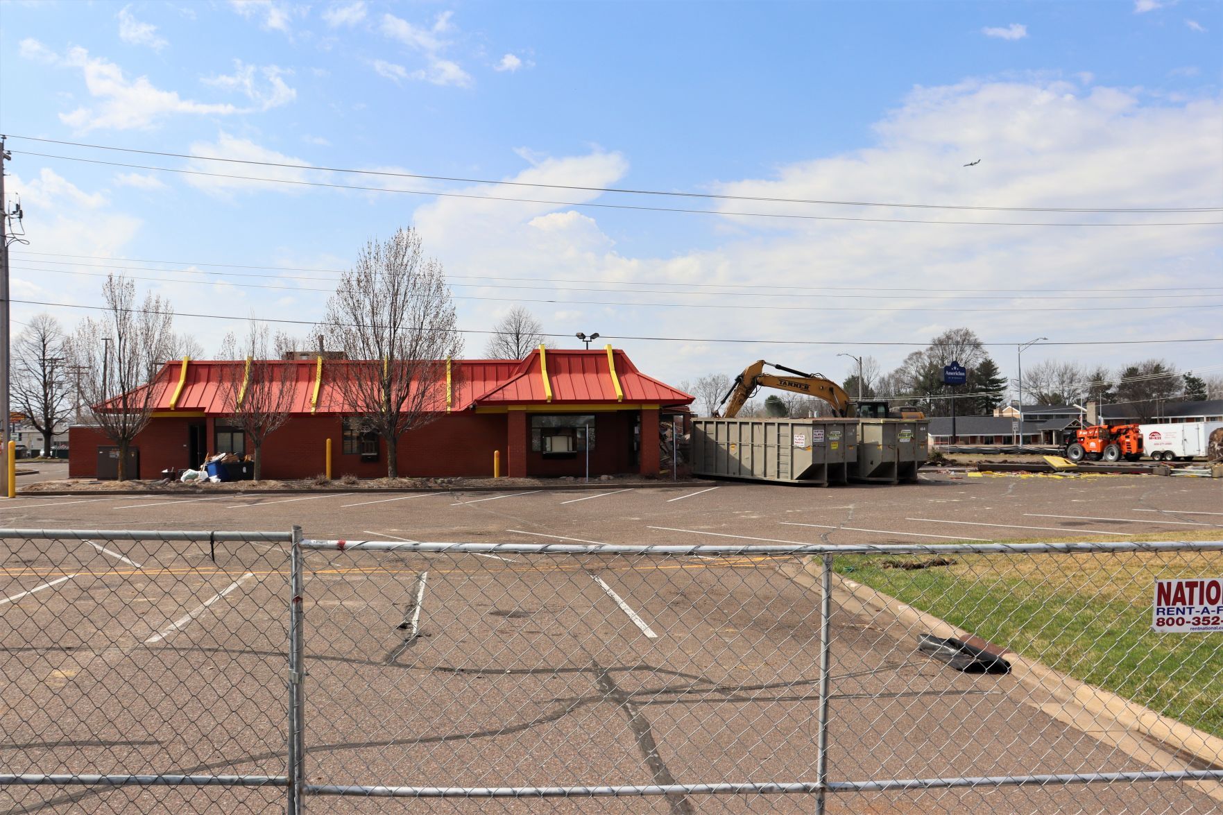 Chippewa Falls McDonald's Demolition